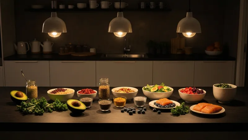 Cuisiner avec des super-aliments