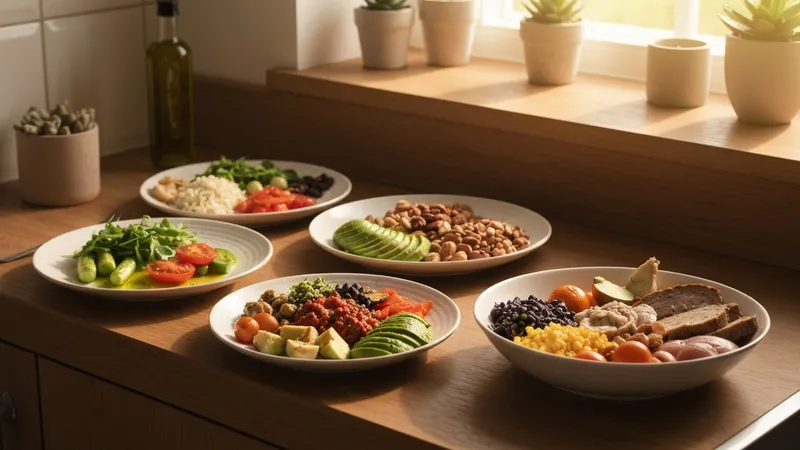 Repas équilibrés et planification nutritionnelle